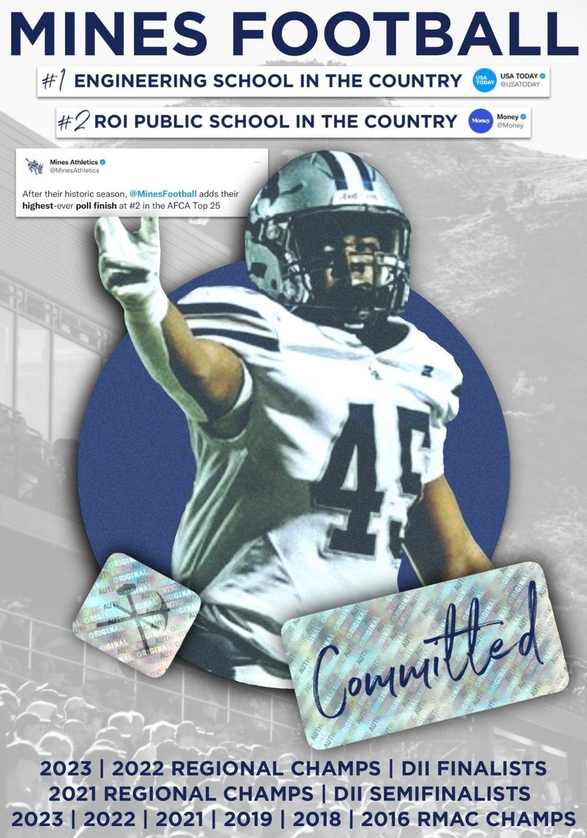 David Baba (@davidbaba2345) on Twitter photo Blessed to say that I have committed to The Colorado School Of Mines <a href="/MinesFootball/">Mines Football</a> <a href="/CoachDiedrick/">Ryan Diedrick</a> <a href="/coachTthomas6/">Tripp Thomas</a> #AGTG Blessed to say that I have committed to The Colorado School Of Mines <a href="/MinesFootball/">Mines Football</a> <a href="/CoachDiedrick/">Ryan Diedrick</a> <a href="/coachTthomas6/">Tripp Thomas</a> #AGTG