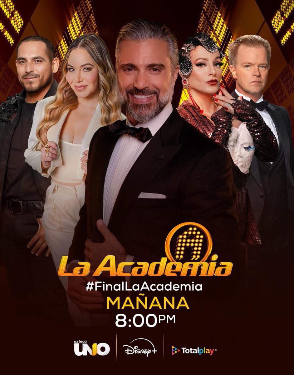MeilingLey's tweet photo. #FinalLaAcademia 
Imperdible !!!!

Mañana 8 pm por #AztecaUno https://t.co/ZcV7sgAh2B