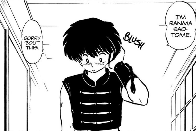 Papy1412's tweet photo. i'm so glad they didn't actually just adapt the first anime but the manga
i've always found the ranma of this scene to be uncanny, he's too serious, it doesn't fit him at all, so i'm glad they fixed that https://t.co/FGo0X2rXKv