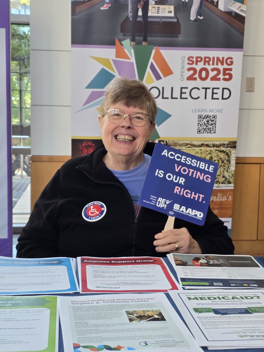 Paraquad (@paraquad) on Twitter photo Paraquad was part of FestAbility at the ā¦<a href="/mohistorymuseum/">Missouri History Museum</a>ā© today. October 9 is the deadline to register to vote in Missouri. #revup Register. Educate. Vote. Use your Power. Paraquad was part of FestAbility at the ā¦<a href="/mohistorymuseum/">Missouri History Museum</a>ā© today. October 9 is the deadline to register to vote in Missouri. #revup Register. Educate. Vote. Use your Power.