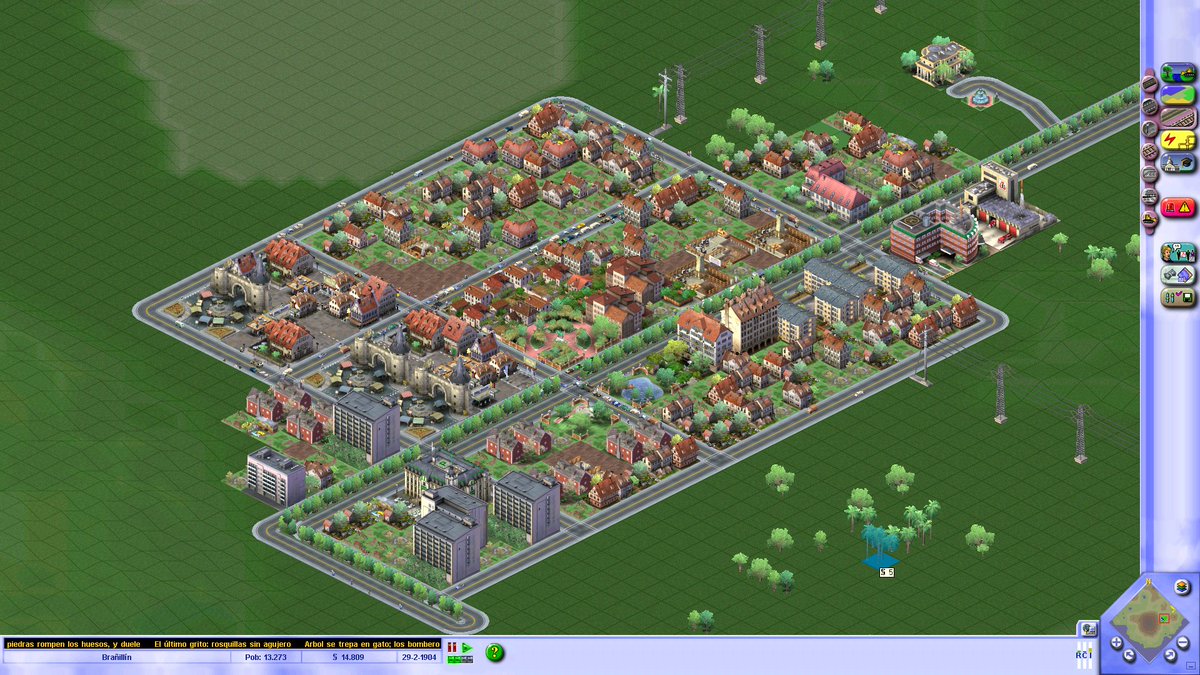 pablogijon's tweet photo. Revival a un sábado de 1999...
Después de 25 años, SimCity 3000 se sigue viendo fresco, entretenido y divertido. Un juegazo que nos tenía enganchados horas y horas justo antes de que llegase el año 2000. Con 10 años que tenía y era un vicio.
#SimCity #SimCity3000 #SC3K https://t.co/gCXGTkGsGR