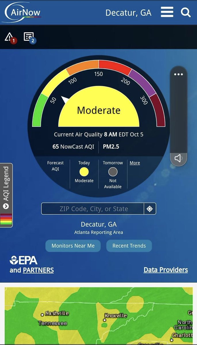 FaatiTheStreet's tweet image. These are from 9am this morning
The (AQI) has been moderate-poor and there is a constant health hazard for anyone in the ‘sensitive’ group which includes:
 
• children
• the elderly 
• the disabled
• animals/wildlife 
• people with allergies 
• asthmatics/ COPD
#BioLabFire