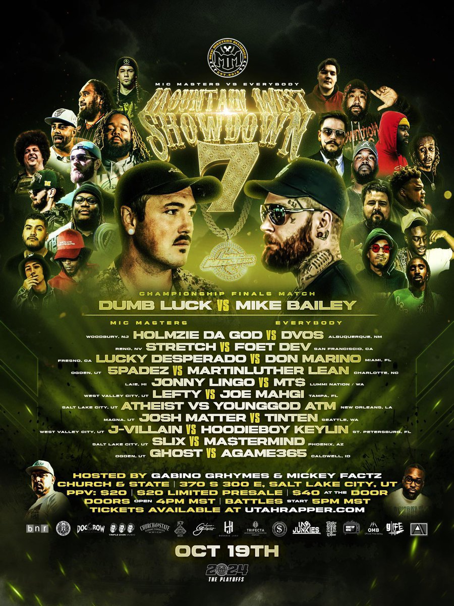 MicMasters801's tweet photo. Here we are! 🗣️

See y’all on 10/19 - PPV ( https://t.co/ihSquM4k5C ) https://t.co/xy3GxoT7hc