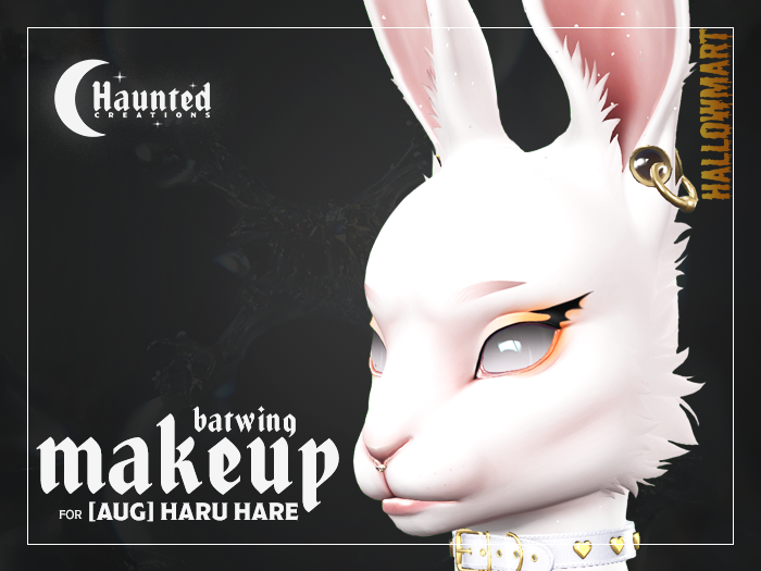 Freebie!!!
Hallowmart Pumpkin hunt.
maps.secondlife.com/secondlife/Qan…
Go there and find mine to get this Makeup look for Haru hare