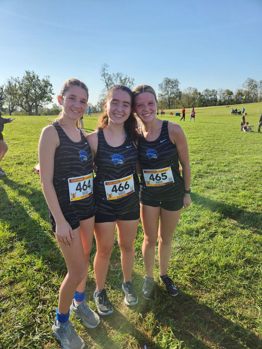 Another day of medals and PR’s!! Grayson Dye, Tristan Wills and Taylor Placke all with a lifetime best 5K at Bourbon County! We’re not done yet! 🏃‍♀️🏃‍♂️🏅