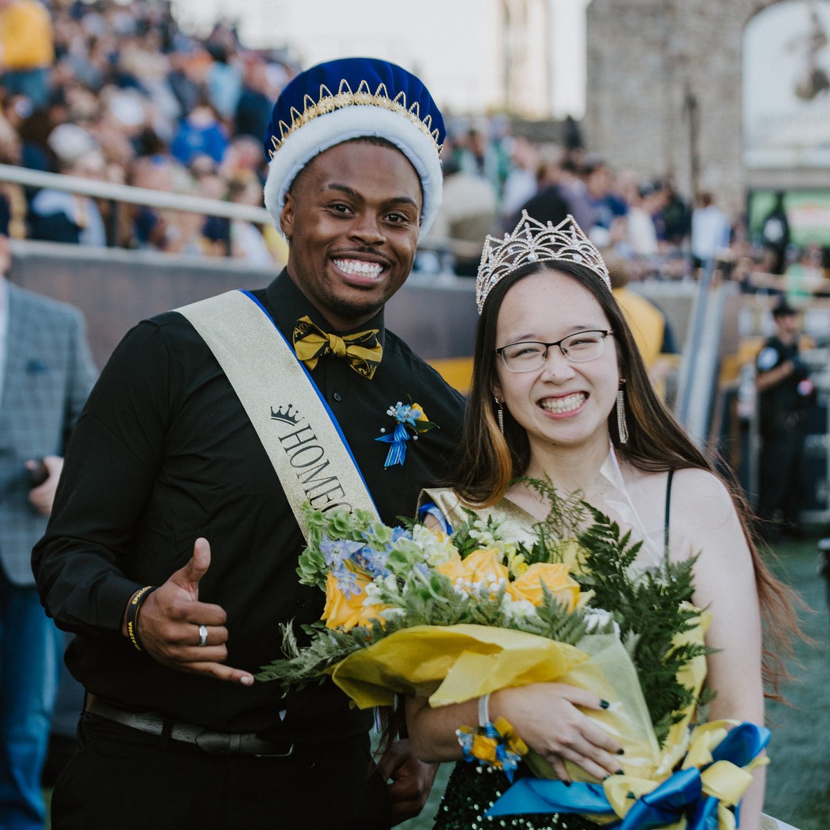 Our 2024 King and Queen 👑 Congratulations to Marquan Denby and Mai Mang!