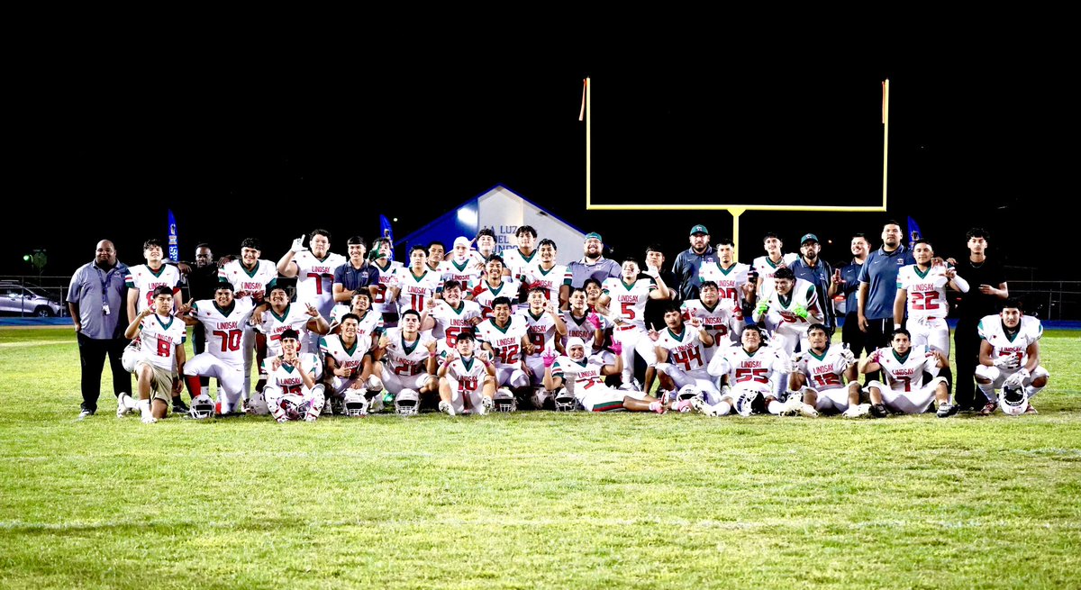 Lindsay High School Football tweet media