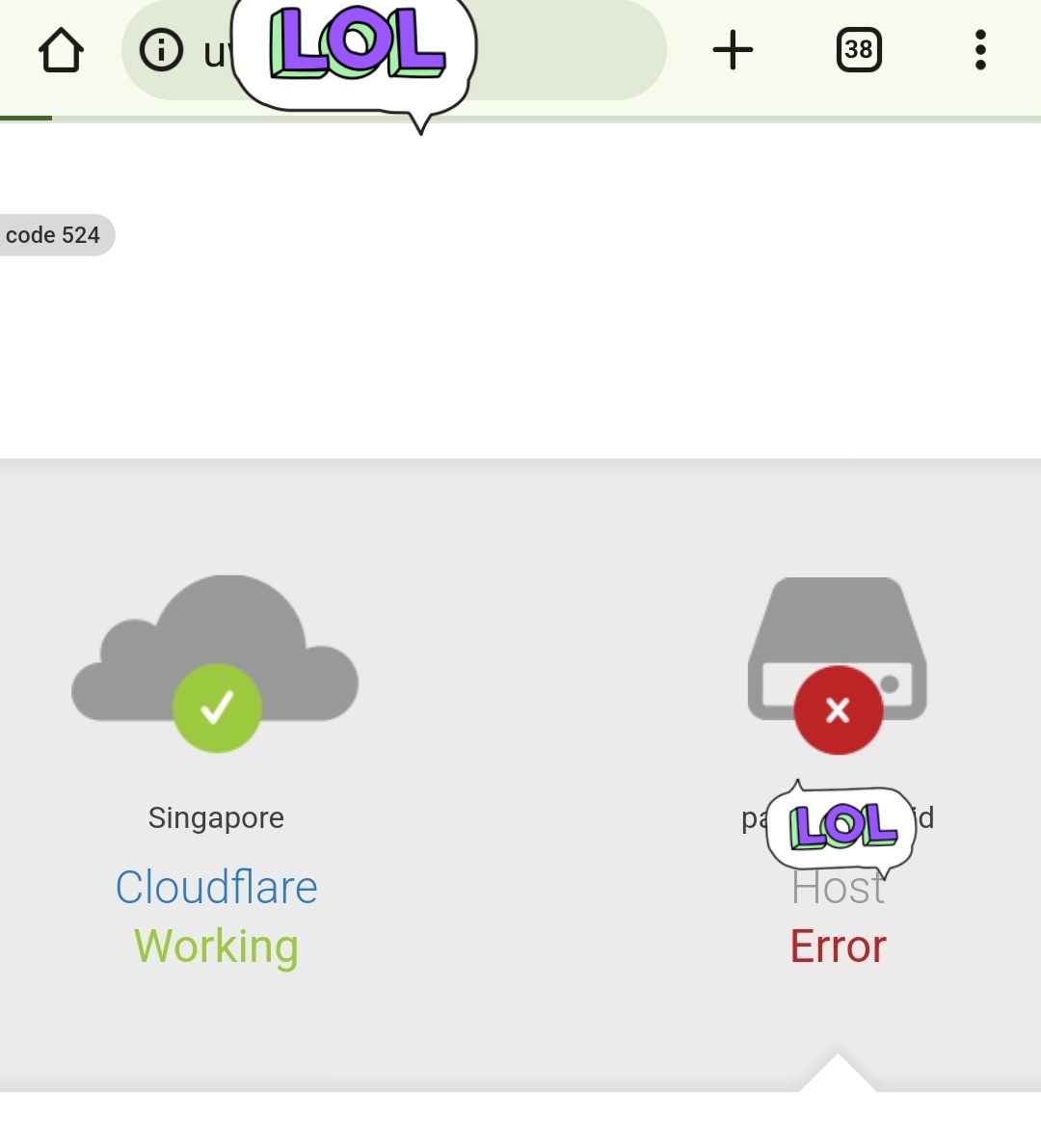 danitagor91's tweet photo. @ContaboCom is there problems in singapore data center? All of my web is down https://t.co/syGrxQu7bQ
