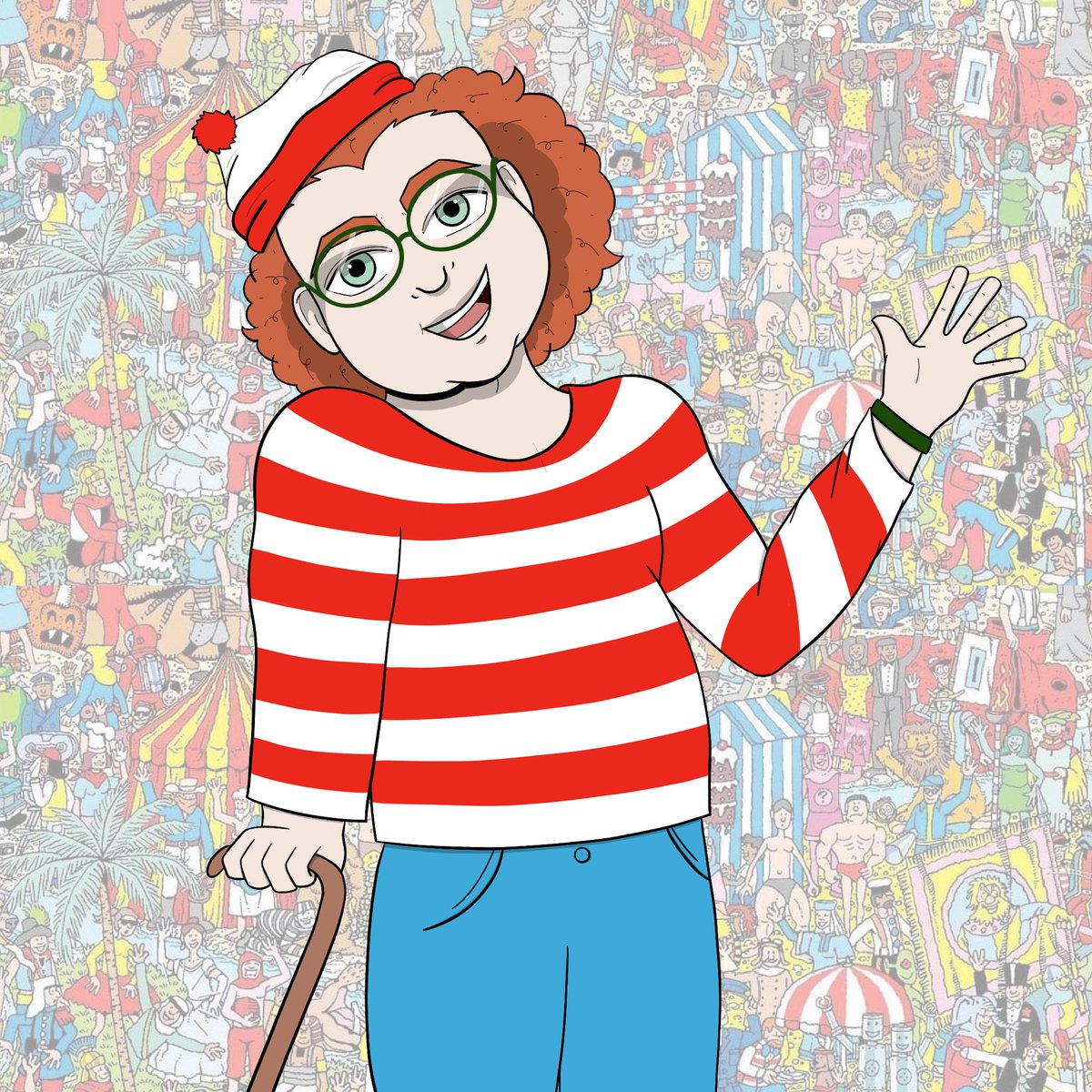 Waldo who? Introducing Where's Walter?!
We may be a little biased, but Walter's quite a bit more handsome than ol' fuddy duddy Waldo, don't you think?
.
.
.
#halloween #halloweencostume #halloween2023 #whereswalter #whereswaldo #stairwaytohell #stairwaytohellcomic