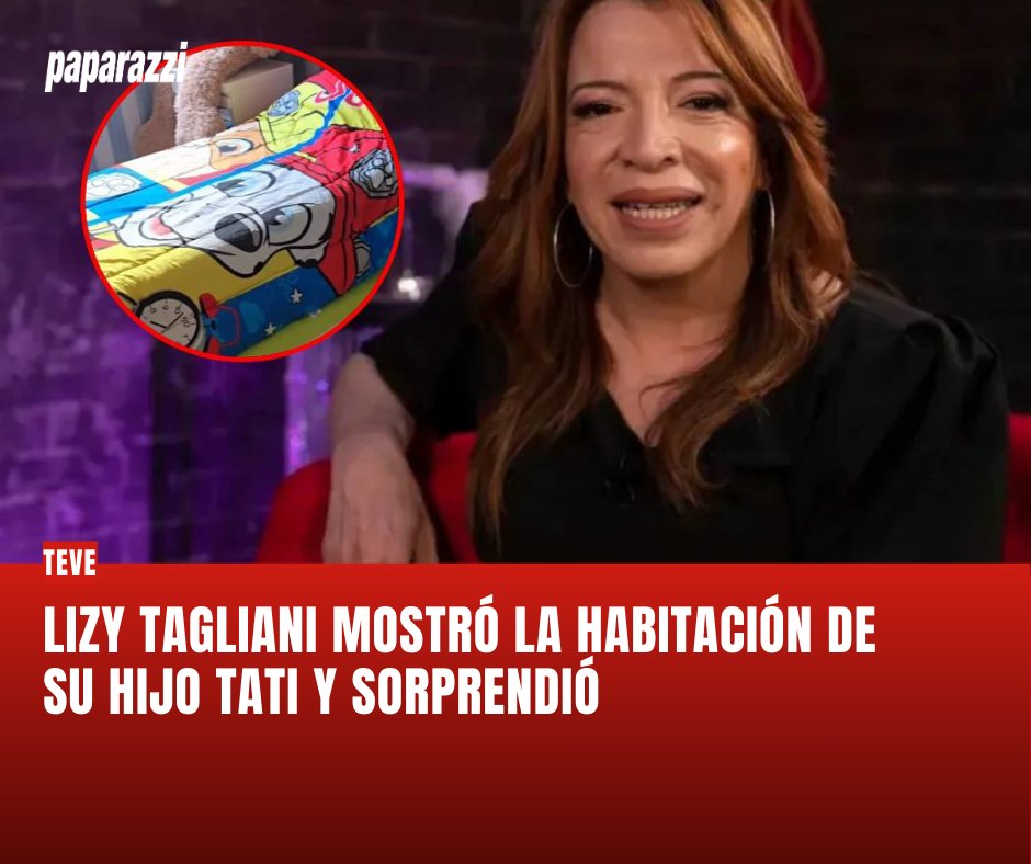 PaparazziRevis's tweet image. ESTÁ DIVINA😍😍 La conductora de La peña de Morfi subió a su cuenta de Instagram algunos detalles del cuarto que preparó para su hijo.

🔗Mira todas las fotos en nuestra web:
paparazzi.com.ar/teve/lizy-tagl…

#LizyTagliani #Tati