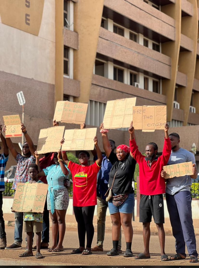 We did our own in Sunyani.#FreetheCitizens #StopGalamseyNow #SayNoToGalamseyNow