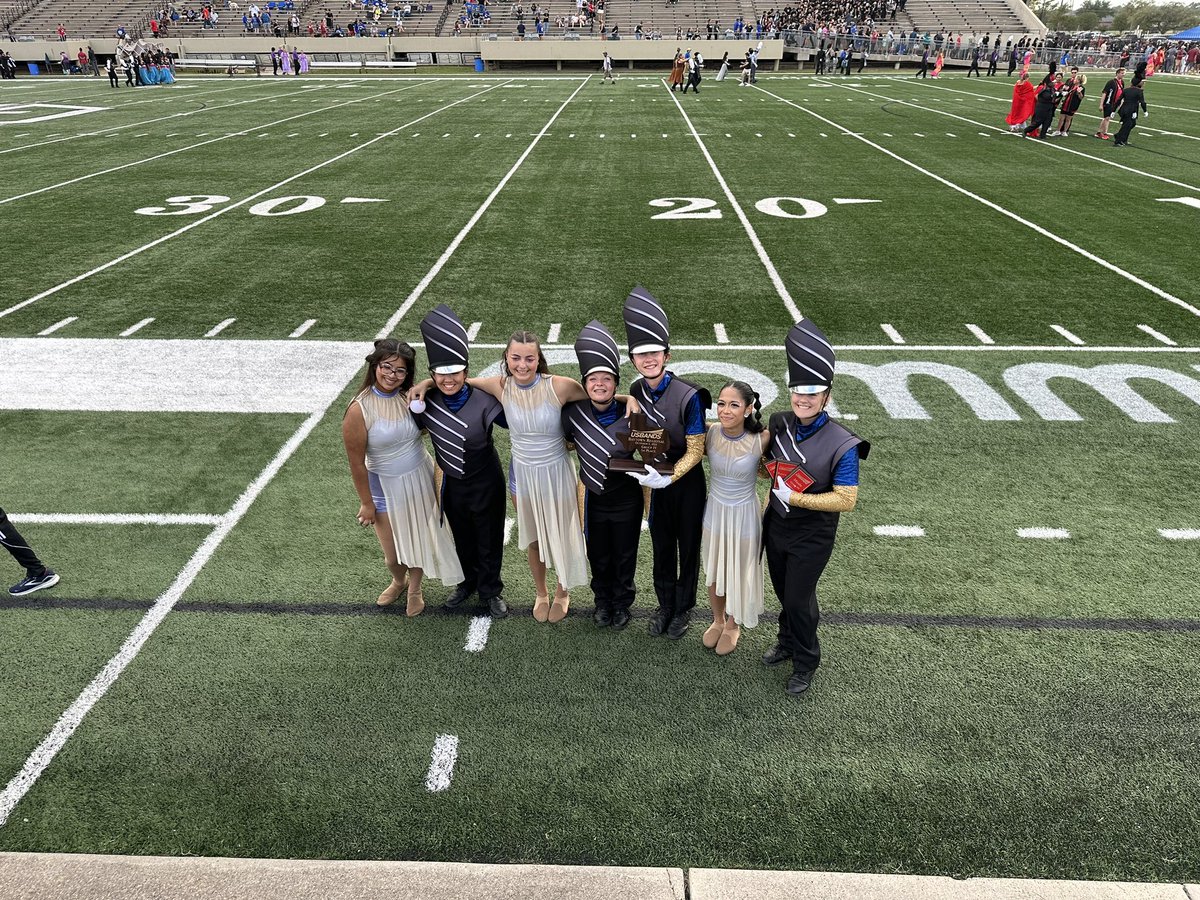 We’re going to finals!!! 9:30 PM performance time! In prelims, we took best overall music, best overall effect, and best percussion and first place in our caption! GO KCB!!