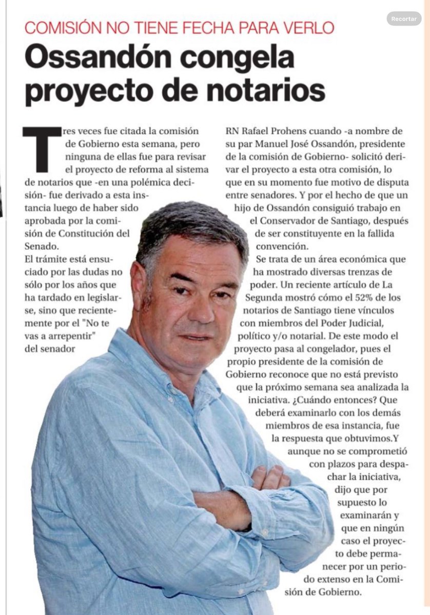 nicolasyanez's tweet photo. Recuerdan el audio filtrado en el Senado donde Prohens (RN) negociaba con la mesa (Walker y Ruminot) llevar el proyecto de reforma a notarías y conservadores a comisión de Ossandón. Bueno, parece que se cumplió con el encargo. Los notarios pueden dormir tranquilos. https://t.co/v1KvDXFmcI