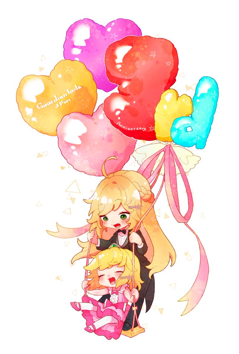 ガーディアンテイルズ3周年おめでとう🥂
4年目もよろしくね🥰✨
#ガデテル3周年 #ガデテル
