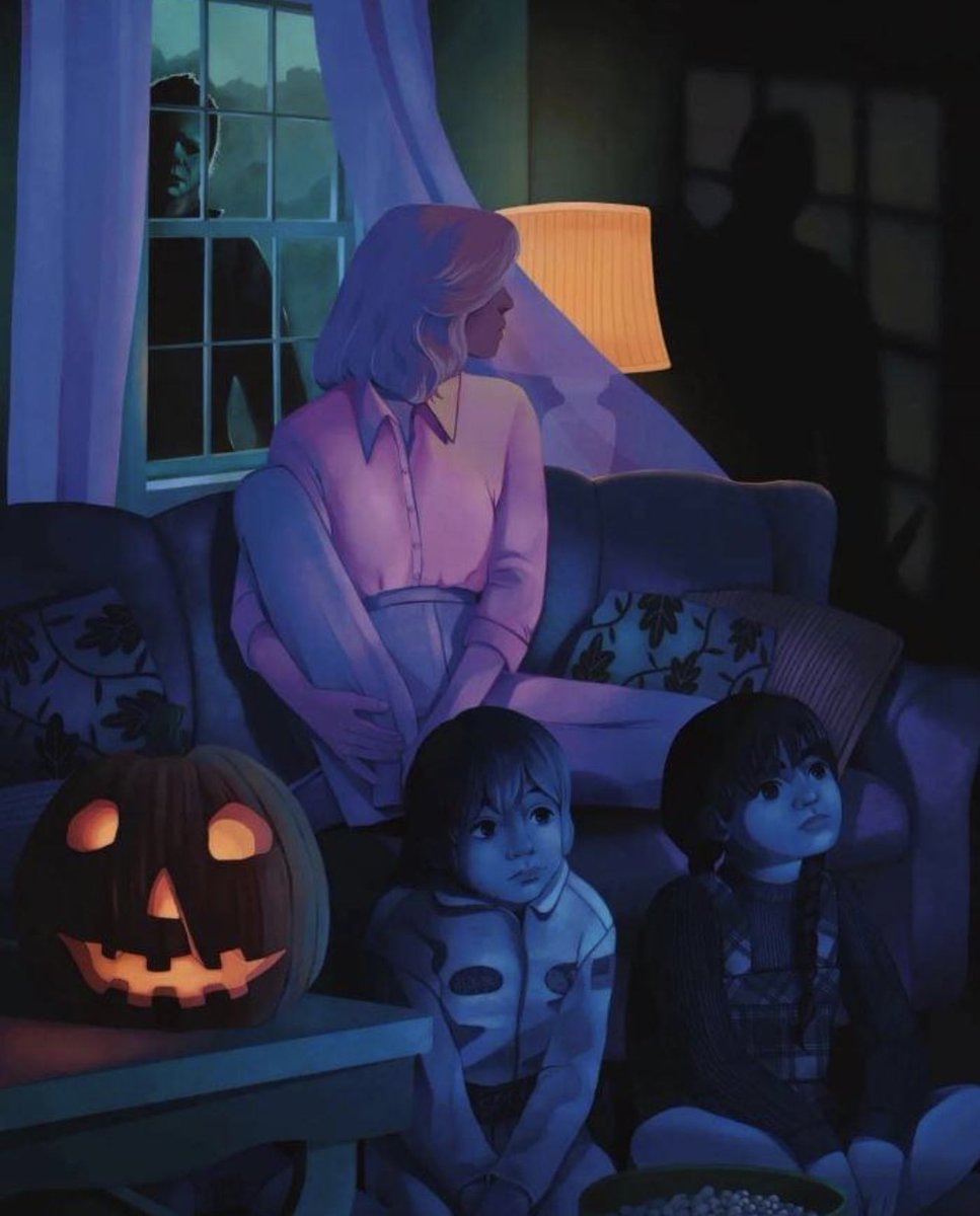 SlasherTrash's tweet image. HALLOWEEN (1978) 

If this stunning artwork doesn't make you feel all warm and cosy during spooky season, you ain't one of us. 😉

🎨 Francesca Pusceddu