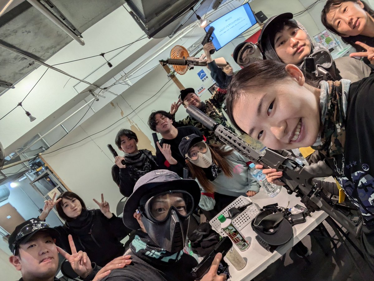 tsuyoponko's tweet photo. 初心者ご一行で遊んできましたー！みんな楽しそうにしてたから幹事やって良かった😌 https://t.co/FfiSNKMexU