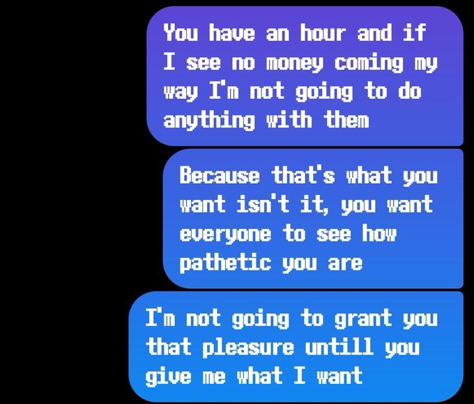 Time and time again I get blackmail subs that think that they can out smart me. I've got more twists<a href="/tag/blackmail"class="tags"><span>#blackmail</span></a><a href="/tag/findom"class="tags"><span>#findom</span></a><a href="/tag/ebonygoddess"class="tags"><span>#ebonygoddess</span></a>