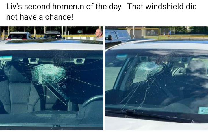 kasportsnews's tweet image. 🥎 In softball news, @OliviaAshline broke a windshield today 👀