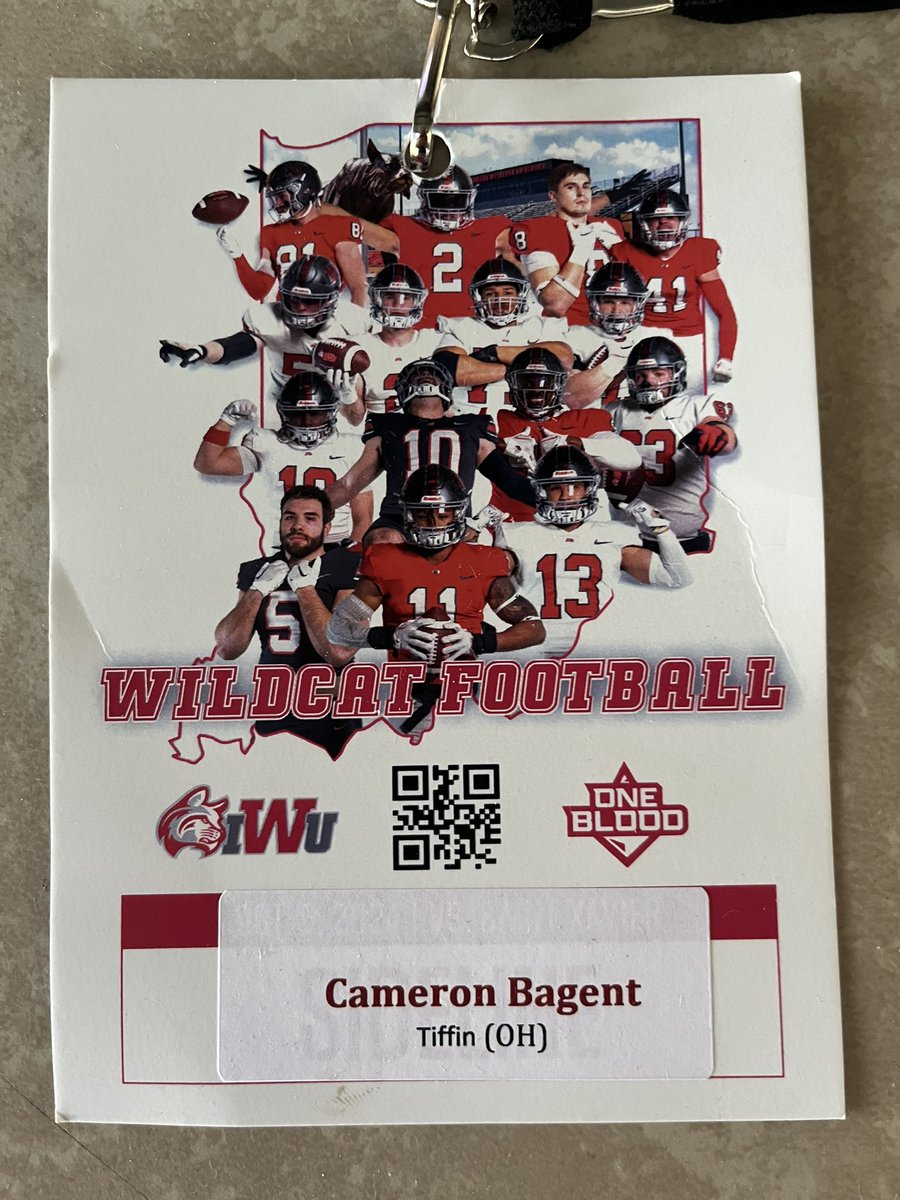 I had a great official visit at Indiana Wesleyan! Thank you coaches for bringing me out!
