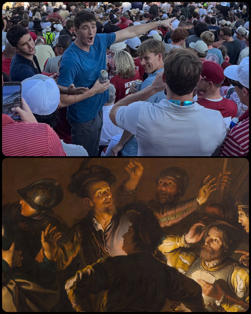 ArtButSports's tweet image. The Denial of St. Peter, by Gerard Seghers, 1623, 📸 by @FreddySprinkles