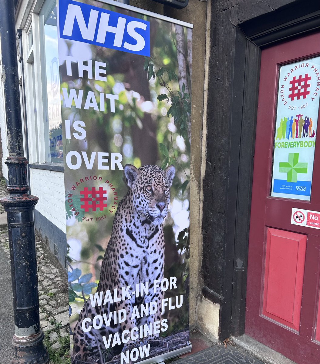 BipinBipspics's tweet photo. Protect yourself and your loved ones. Get your Covid &amp; Flu vaccines now at your local pharmacy or your GP surgery. #nhs #covid #flu #pharmacy #vaccine ⁦@NPA1921⁩ ⁦@NHS⁩ https://t.co/rSOKf2kj9H