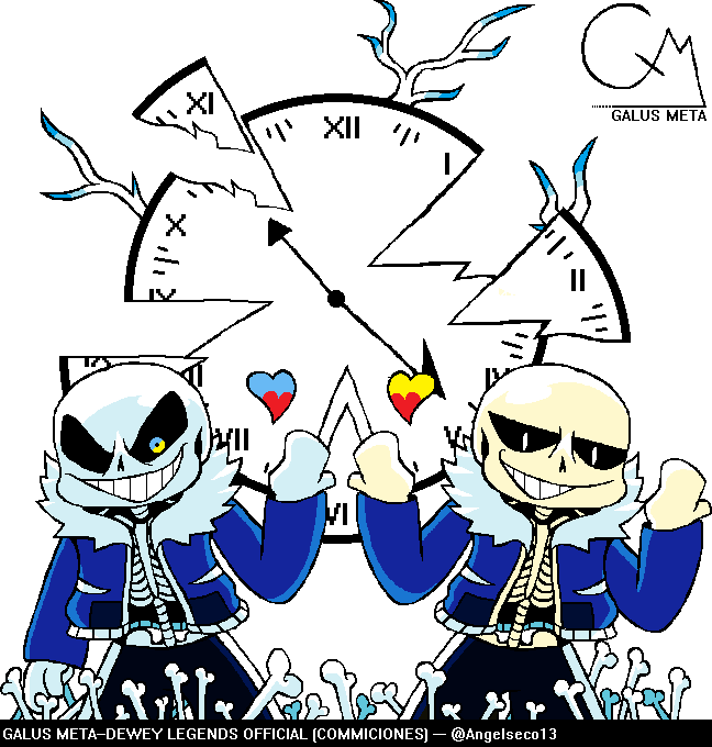 Angelseco13's tweet photo. TIME PARADOX
#undertale/#undertaleFanart/#commissionsopen/#commission/#digitalart/#ilustracion/#undertale9thAnniversary/#UTRemixRoute https://t.co/Ny0QbpFEIg