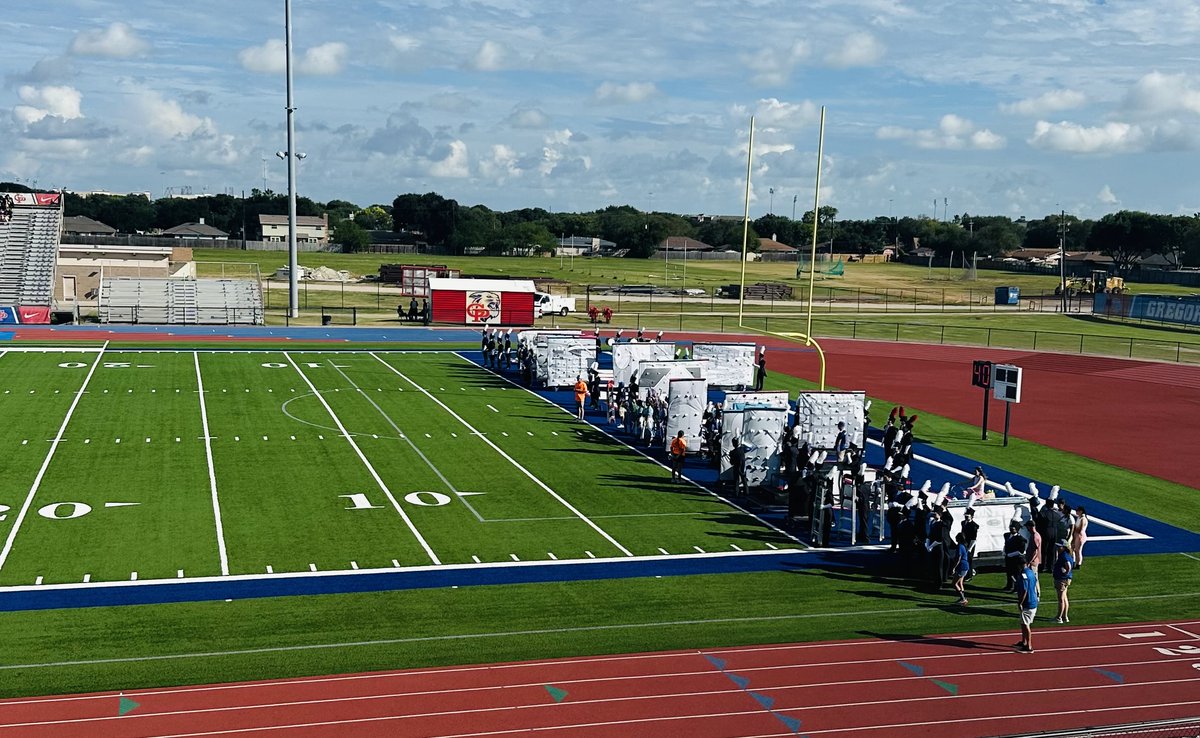 Our G-P Wildcat Band did such an amazing job with their marching performance today at the Tournament of Bands! Well done, students, and all of the Band Booster volunteers who made it a great day for all! ❤️💙