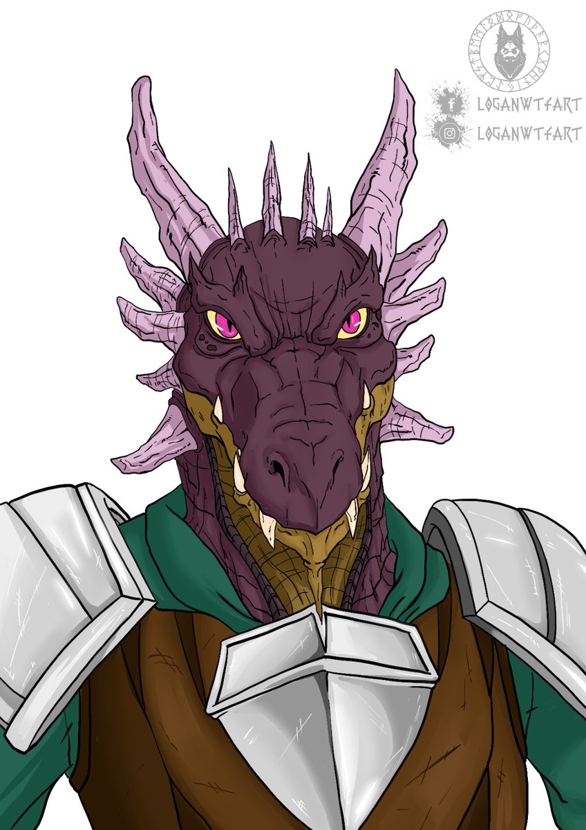 Loganwtflan's tweet photo. Draconido con armadura de cuero.
.
#dnd #dndart #dndartwork #xppen #xppentablet #clipstudiopaint #oc #artmoots #originalcharacter #bustart #furries #furry #draconitedragon #draconite #fantasy #VGenComm #vgen https://t.co/vJoK5J3UBj https://t.co/XlfOMYDBic