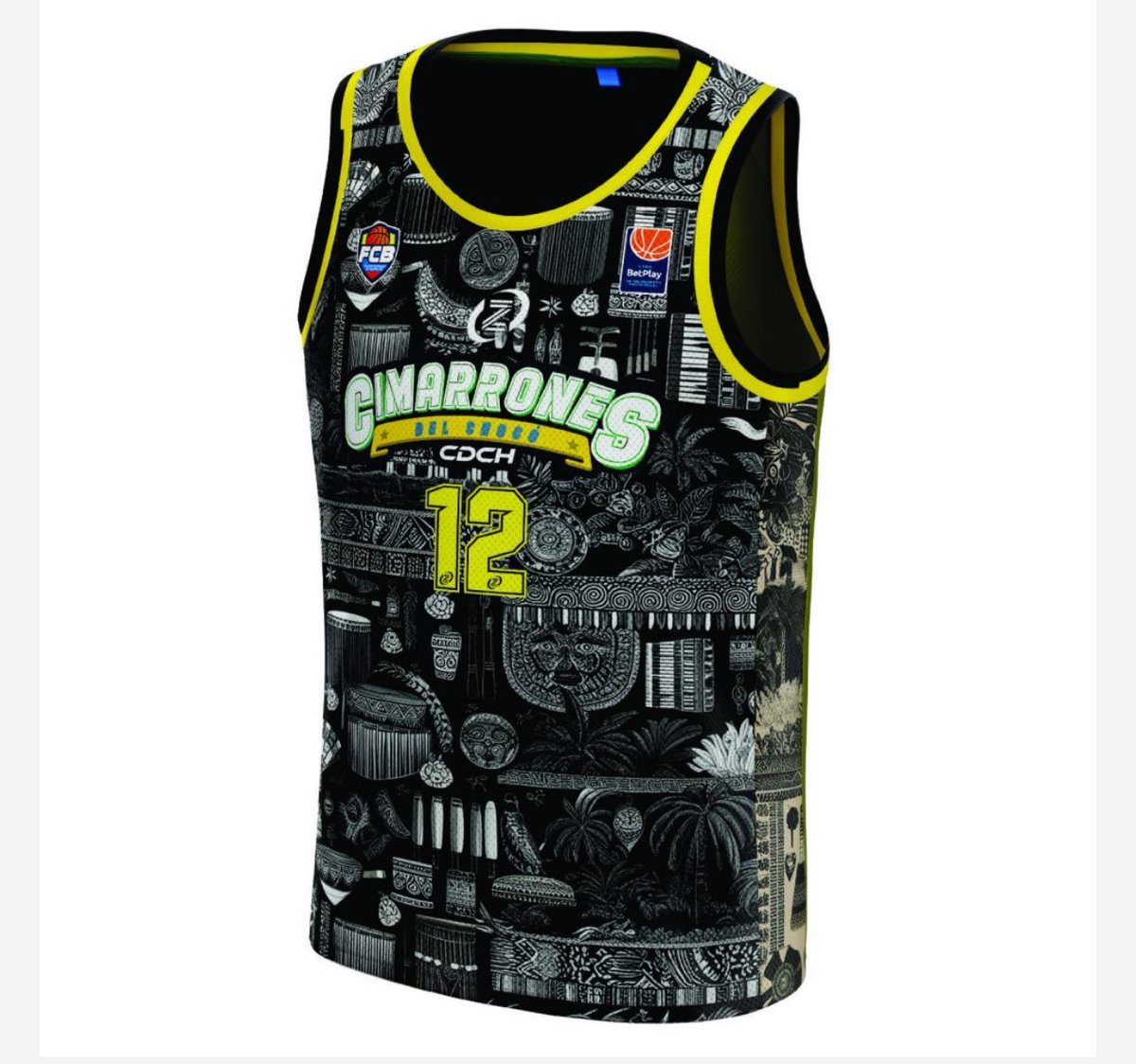🏀 Ya queremos el nuevo uniforme de Cimarrones del Chocó  😍