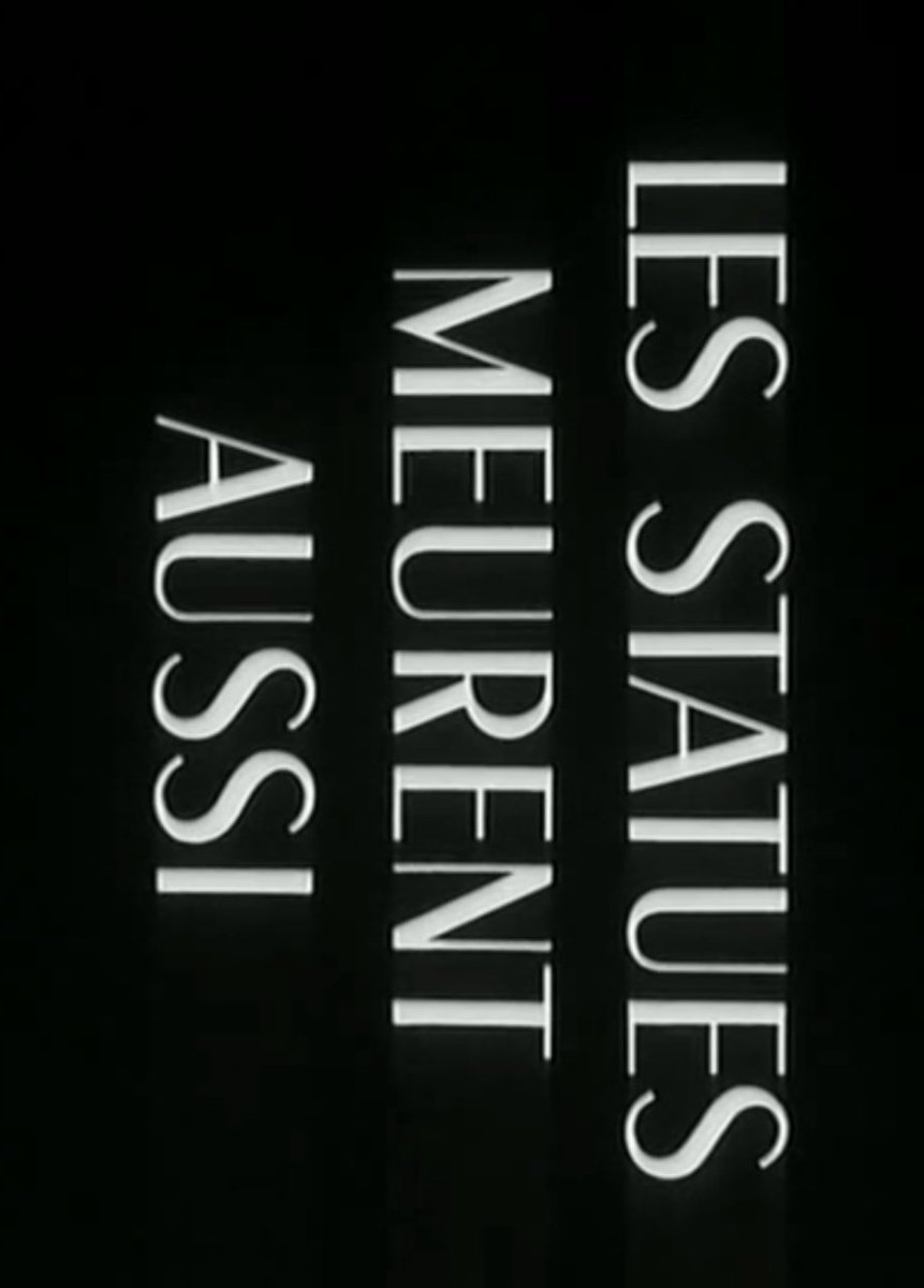 'The Psychic Lives of Statues examines both the toppling of colonial statues and the raising of postcolonial ones, demonstrating that the statue form as a medium of representation and a bid for immortality is by no means obsolete.'

plutobooks.com/9780745350769/…
mubi.com/en/gb/films/st…