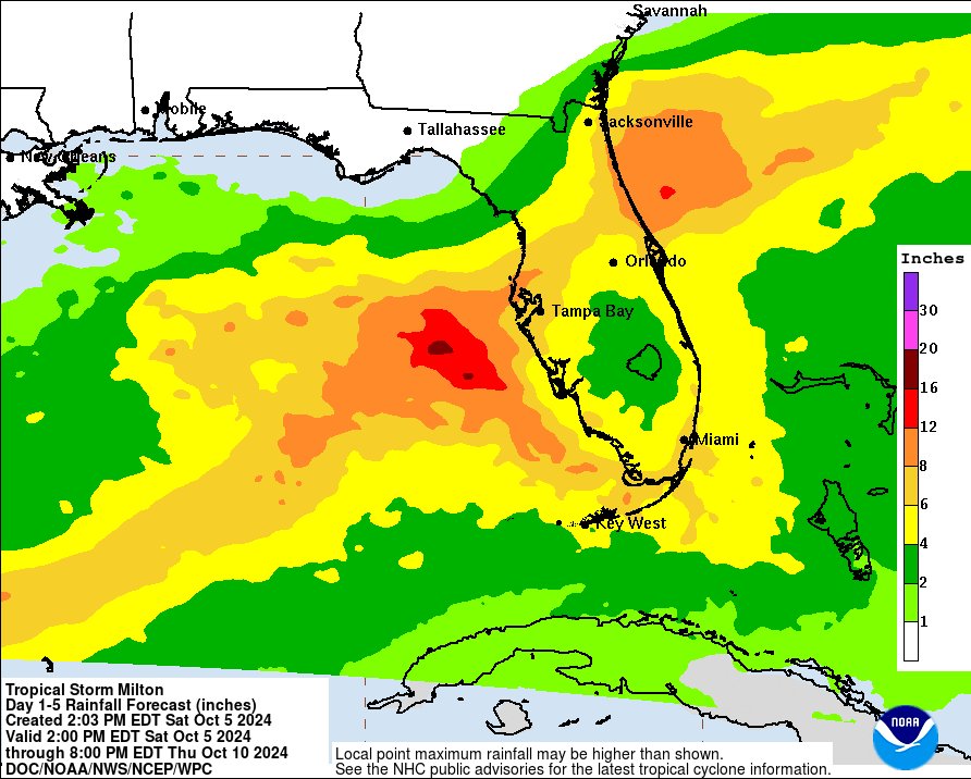 rahul_geoai's tweet image. Heavy rain alert! #FloridaPeninsula could see 5-8 inches of rain, with some areas getting up to 12 inches by Wednesday night! #FlashFlooding, urban flooding, &amp;amp; river #Flooding are possible. #StaySafe and tunned for updates! 
#FloridaWeather #FloodRisk #StayPrepared #FLwx #NOAA