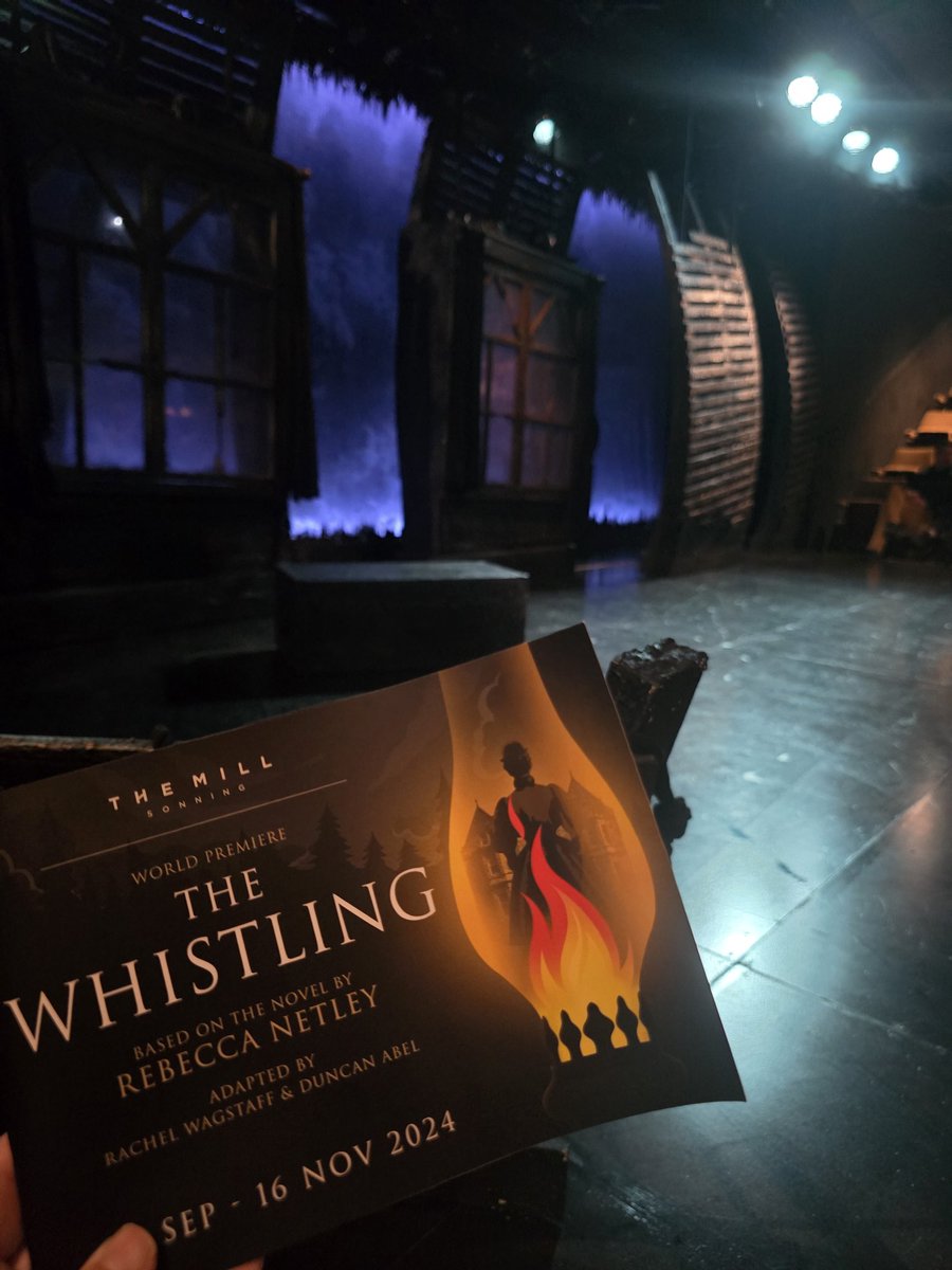 celtus's tweet image. Saw #TheWhistling on opening night @MillAtSonning.   Famtastic production and well executed. Took all the main themes of the book and delivered it perfectly.  It was my first time at the venue and it was a great experience with lovely food.  #TheatreNerd @Rebecca_Netley