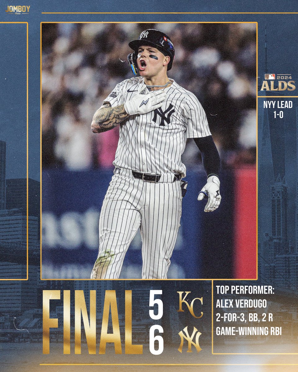 TalkinYanks's tweet image. YANKEES TAKE GAME 1