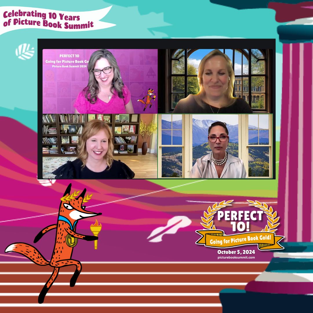 Picture Book Summit (@picturebksummit) on Twitter photo That's a wrap, a beyond-golden 10th year celebration for Picture Book Summit brought to you by this ever-fantastic team! THANK YOU to our incredible creators today, both presenting & attending!
#kidlit #PBSummit
@juliefhedlund <a href="/ewhamilton/">Emma Walton Hamilton</a> @katiedavisburps <a href="/KelliPanique/">Kelli Panique</a> That's a wrap, a beyond-golden 10th year celebration for Picture Book Summit brought to you by this ever-fantastic team! THANK YOU to our incredible creators today, both presenting & attending!
#kidlit #PBSummit
@juliefhedlund <a href="/ewhamilton/">Emma Walton Hamilton</a> @katiedavisburps <a href="/KelliPanique/">Kelli Panique</a>