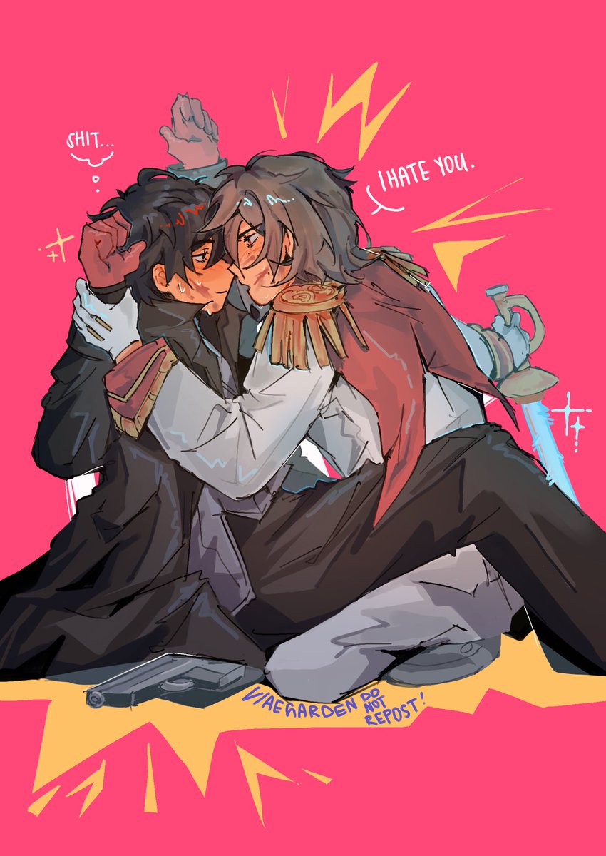 viaegarden's tweet image. #shuake #p5r
akechi social link 8 written by stupid fujoshi