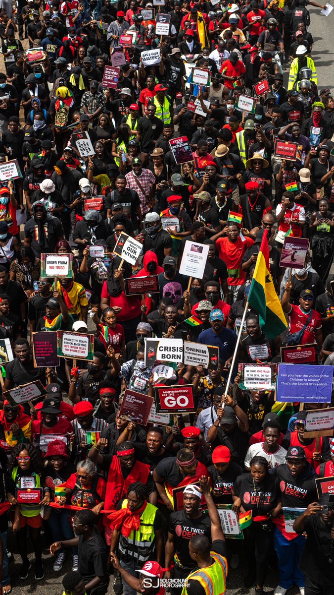 📍It takes a lot to do what we did these last three days. Don’t take it for granted. Just know that we have only now started, there’s a lot to do and we will do it.

#FreeTheCitizens #StopGalamseyNow
