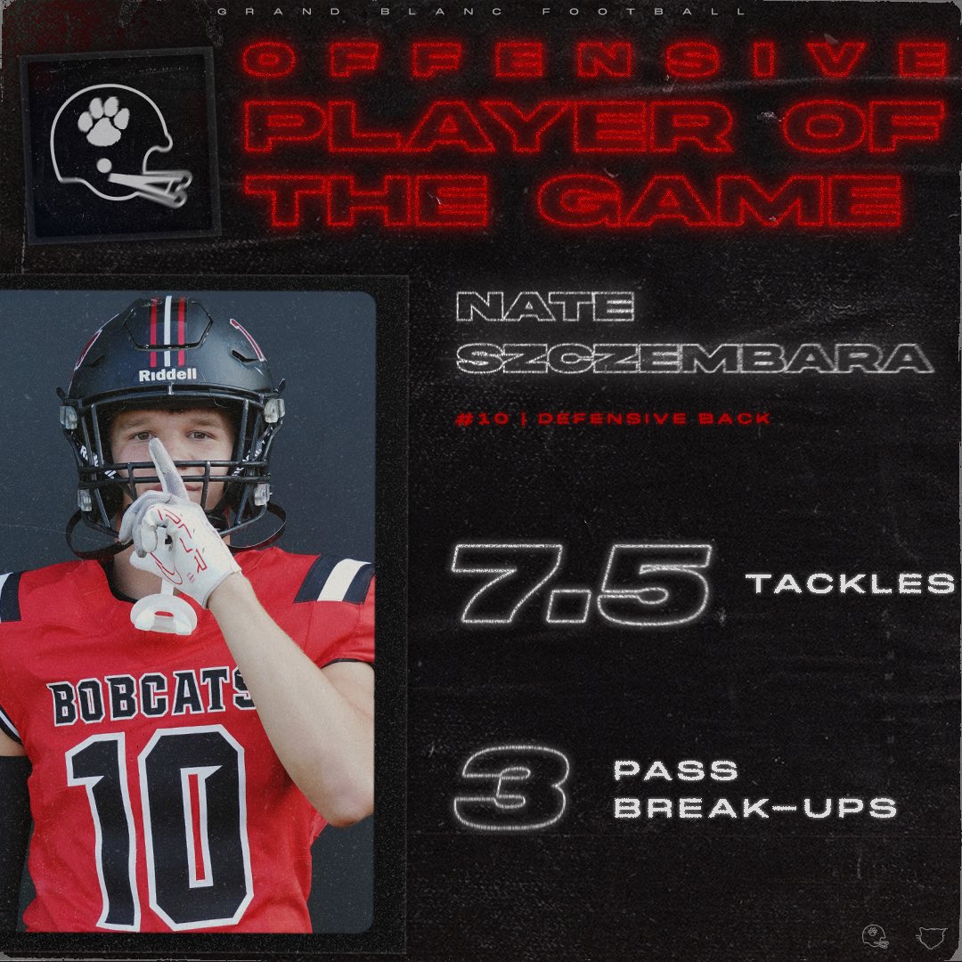 Our DEFENSIVE Player of the Game

#DARKSIDERISES 🐾🏈