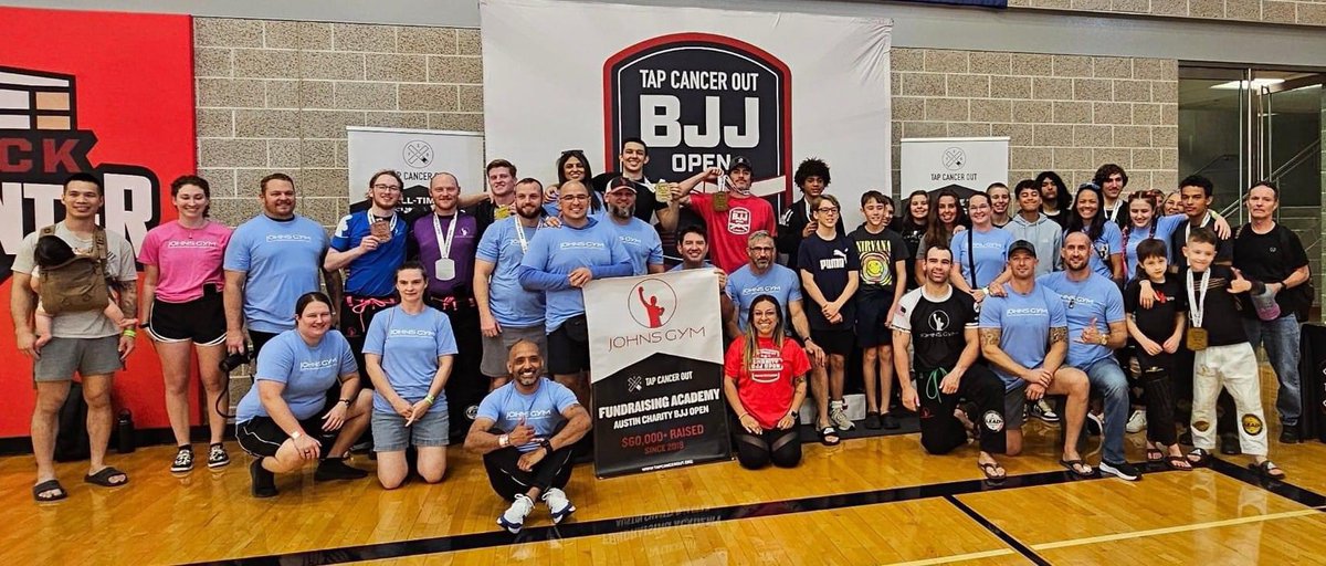 _Flawed_Logic's tweet image. Today was a good day! I competed at Tap Cancer Out with my teammates and students. Being a new purple belt I wasn’t sure what to expect, but I won both my matches by submission and raised a couple hundred bucks for a good cause. As a team we raised over $20k.