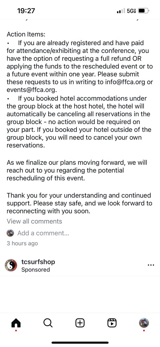 🟥EVENT CANCELLED🟥
PLEASE RETWEET <a href="/floridaFFsafety/">Florida FF Safety</a> <a href="/FloridaPIOs/">Florida Association of Public Information Officers</a> <a href="/FlFireChiefs/">Florida Fire Chiefs' Association</a> <a href="/WalterIAFF/">Walter J. Dix</a> <a href="/IAFFofficial/">International Association of Fire Fighters</a> <a href="/IAFC_SHS/">IAFC SHS Section</a> <a href="/JimmyPatronis/">Jimmy Patronis</a> <a href="/NVFC/">NatlVolFireCouncil</a> <a href="/1stresponderctr/">firstrespondercenter</a> #firefighters