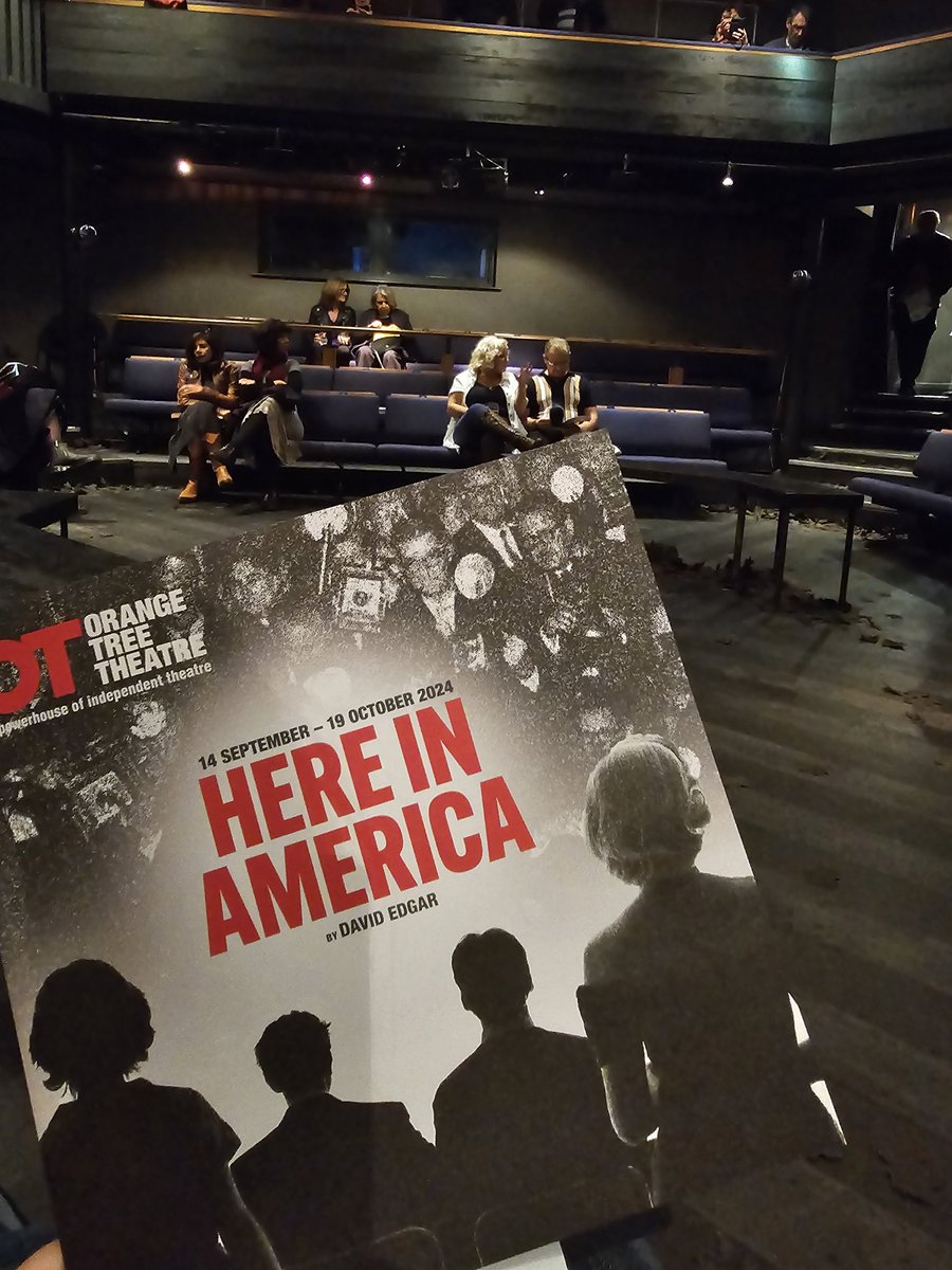 celtus's tweet image. Tonight I saw #HereInAmerica @OrangeTreeThtr.  I throughly enjoyed it.  It was  very intriguing,  I wasn't aware of all the events.  I love history, I love theatre and I love to discover the history of theatre and the people involved.   Perfect #ShaunEvans #TheatreNerd #Richmond