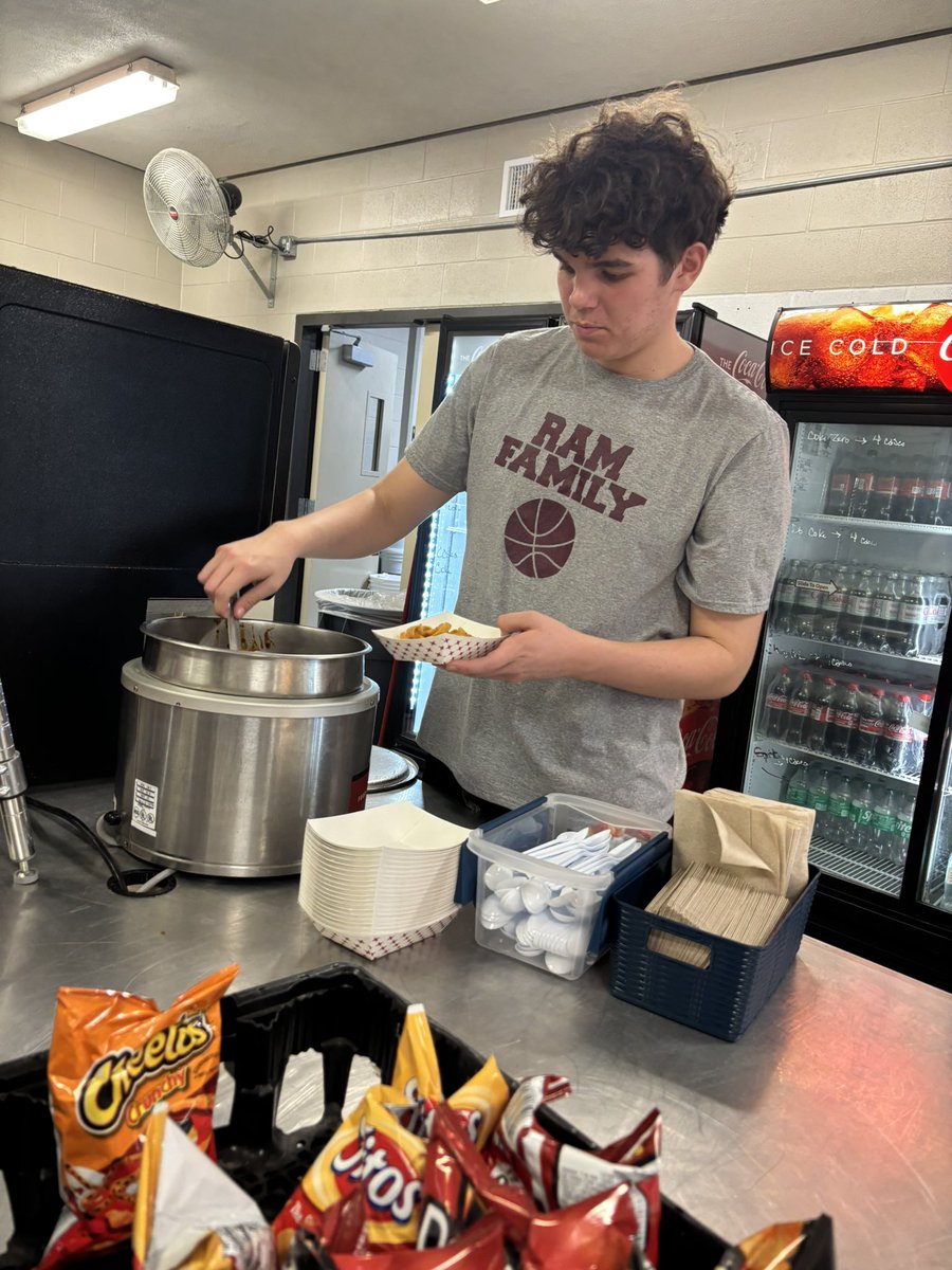 Boys had a great time working concessions last night!

It was a fantastic bonding moment, and a tremendous way to give back to the community that always supports us. Thank you to everyone that volunteered, including our WONDERFUL parents.

It’s always a GREAT day to be a RAM…