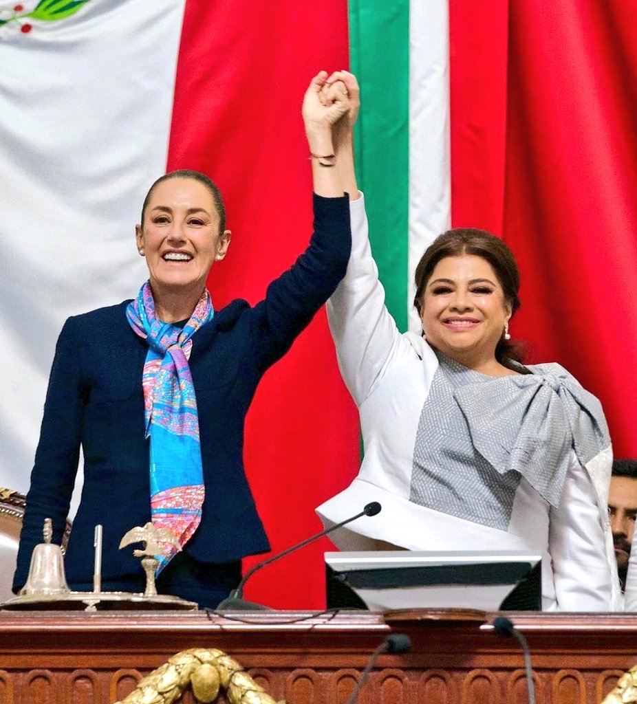 #MujeresHaciendoHistoria 💜

Nuestra #CDMX tiene el mejor relevo 🙌🏻 Clara Brugada #JefaDeGobierno 🌺🌼🌸

<a href="/Congreso_CdMex/">Congreso de la Ciudad de México</a>