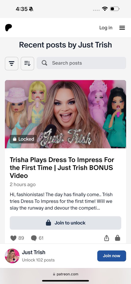 Trisha Paytas tweet media