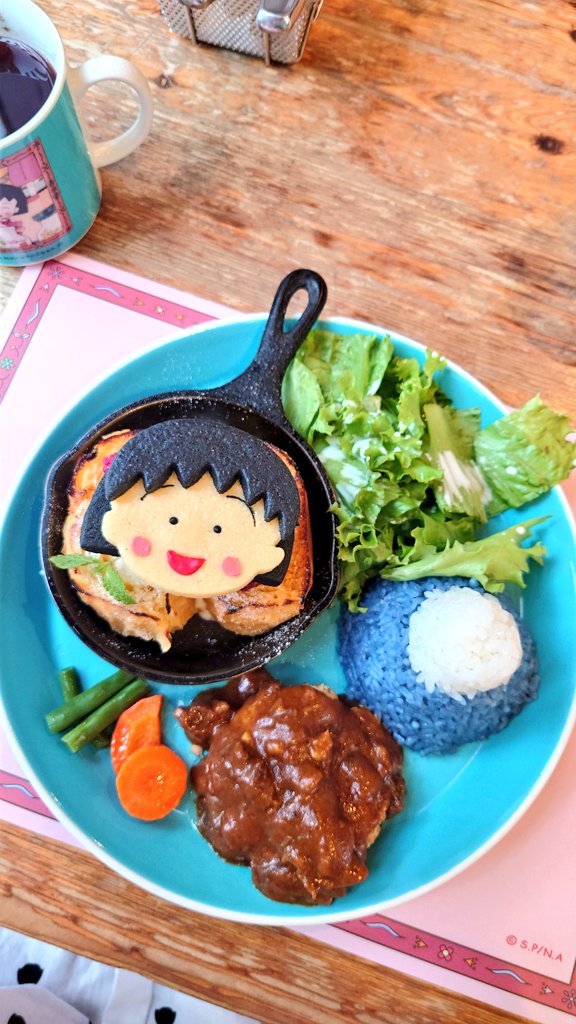 0K_0K_0K's tweet photo. Sundaybranch下北沢🍃
ちびまる子ちゃんカフェ🌷
まるちゃんづくしで可愛かったし🥰、全部美味しかった😋
とても良かった〜っ✨

#ちびまる子ちゃん
#ちびまる子ちゃんカフェ
#さくらももこ

https://t.co/XJWqpnEdLx https://t.co/JDhRl4L5Zs