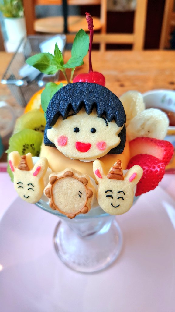 0K_0K_0K's tweet photo. Sundaybranch下北沢🍃
ちびまる子ちゃんカフェ🌷
まるちゃんづくしで可愛かったし🥰、全部美味しかった😋
とても良かった〜っ✨

#ちびまる子ちゃん
#ちびまる子ちゃんカフェ
#さくらももこ

https://t.co/XJWqpnEdLx https://t.co/JDhRl4L5Zs