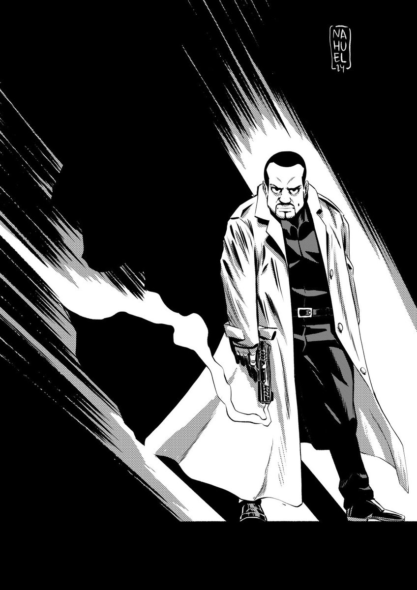 #simulatober Día 4 (es decir, AYER) Pablo Lamponne.
Técnica y movilidad, el músculo, un tipo duro y recio, impenetrable, la mole de estos cuatro fantásticos. Pero también un corazón frágil.
Interpretado por el EXCELENTE <a href="/Alefioreok/">Alejandro Fiore</a> 
#simuladores #simutober #lossimuladores