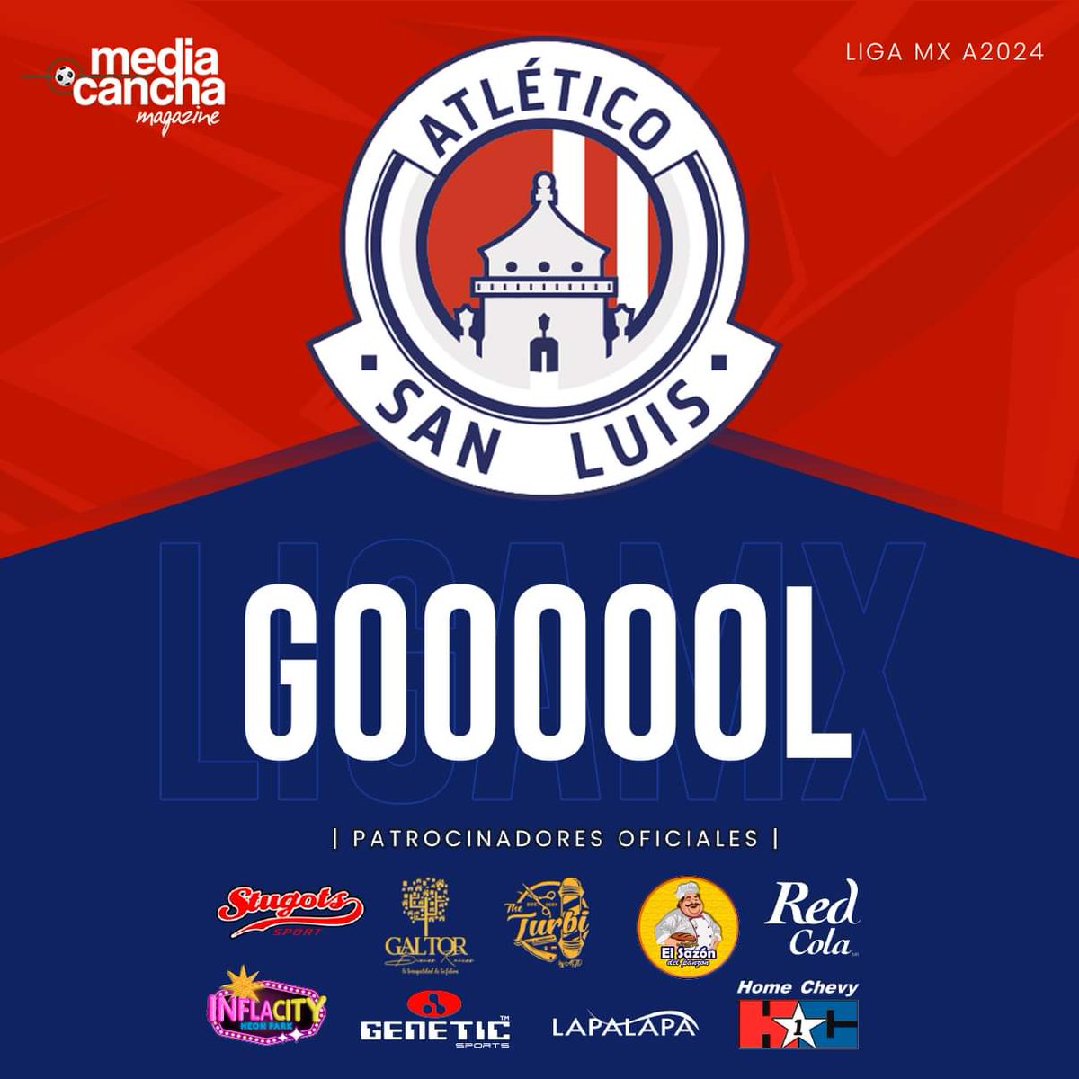 MediaCanchaSlp's tweet photo. ⏱️ Min 40' | GOOOOOOOL de Ricardo Chávez, remate de cabeza para abrir el marcador a favor de San Luis 

🇦🇹 Atlético De San Luis 1 - 0 Monterrey 🤠

#AtleticoDeSanLuis #LigaMx #Apertura2024 #ADSLvsRayados #Rayados #Monterrey https://t.co/bk20DTRg0o