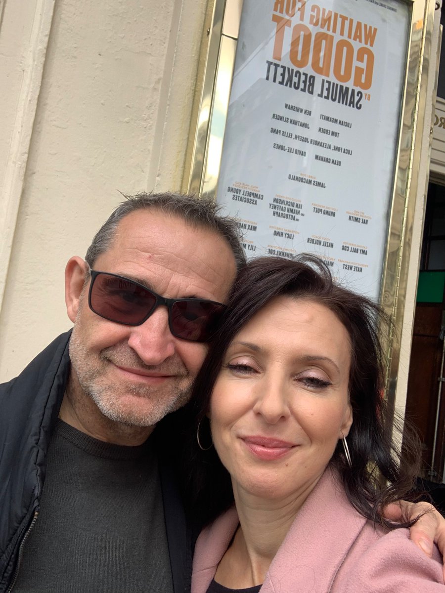 If you can read mirror style writing, you’ll be able to tell we went to see the new production of Waiting for Godot, which was fab. Feeling very inspired to write drama!