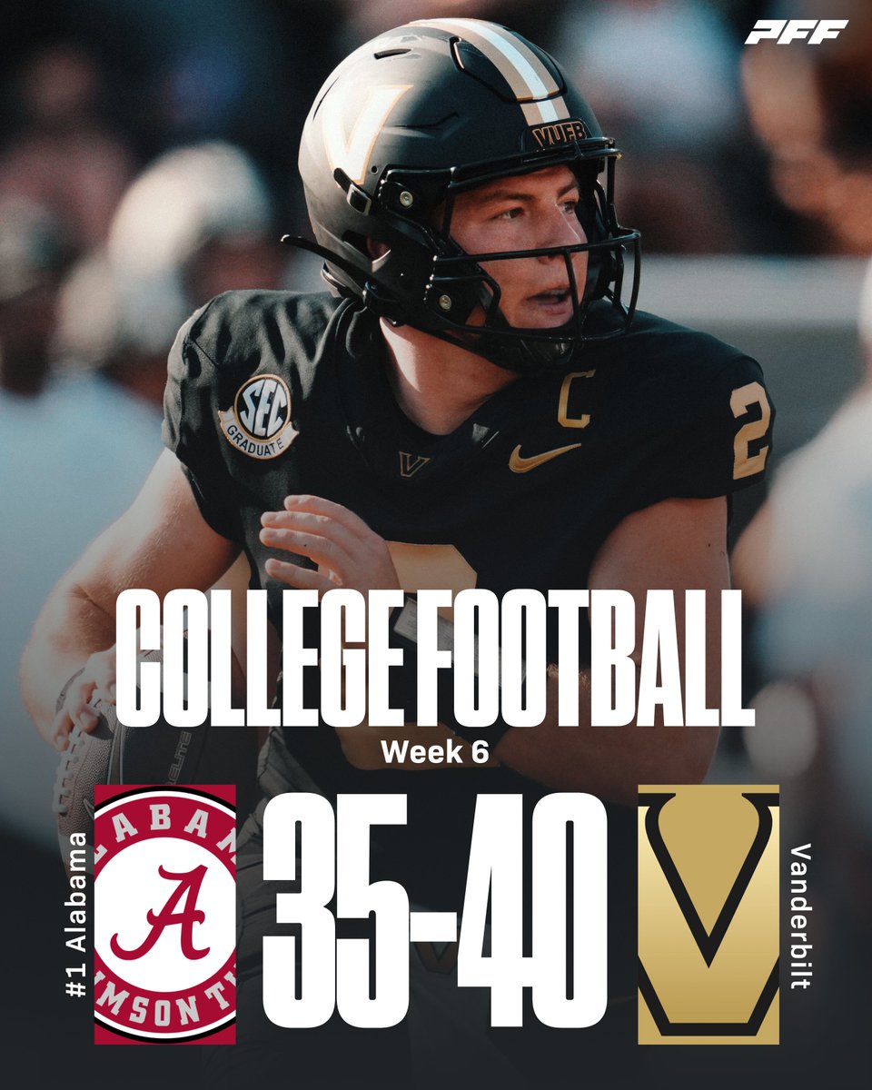 VANDERBILT HAS BEATEN #1 ALABAMA🤯