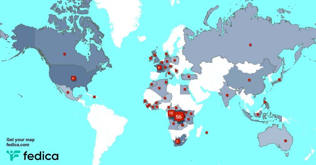 MarcusMuntu's tweet image. J'ai 3 nouveaux abonnés, de Congo 🇨🇬 la semaine dernière. Voir fedica.com/!MarcusMuntu